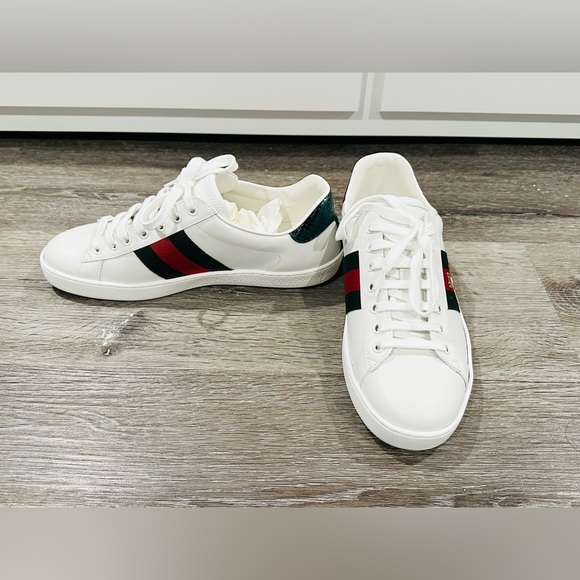 GUCCI MEN'S ACE SNEAKER WITH EMBROIDERY - Picture 8 of 12